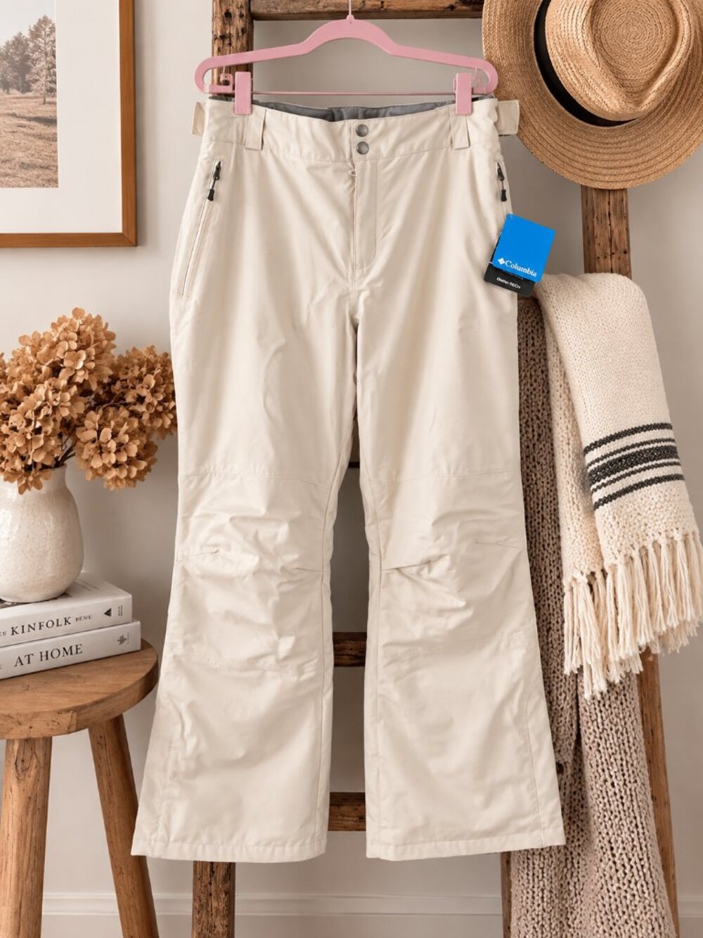 NWT Columbia Shafer Canyon Insulated Ski Snow Pants Dark Stone XL